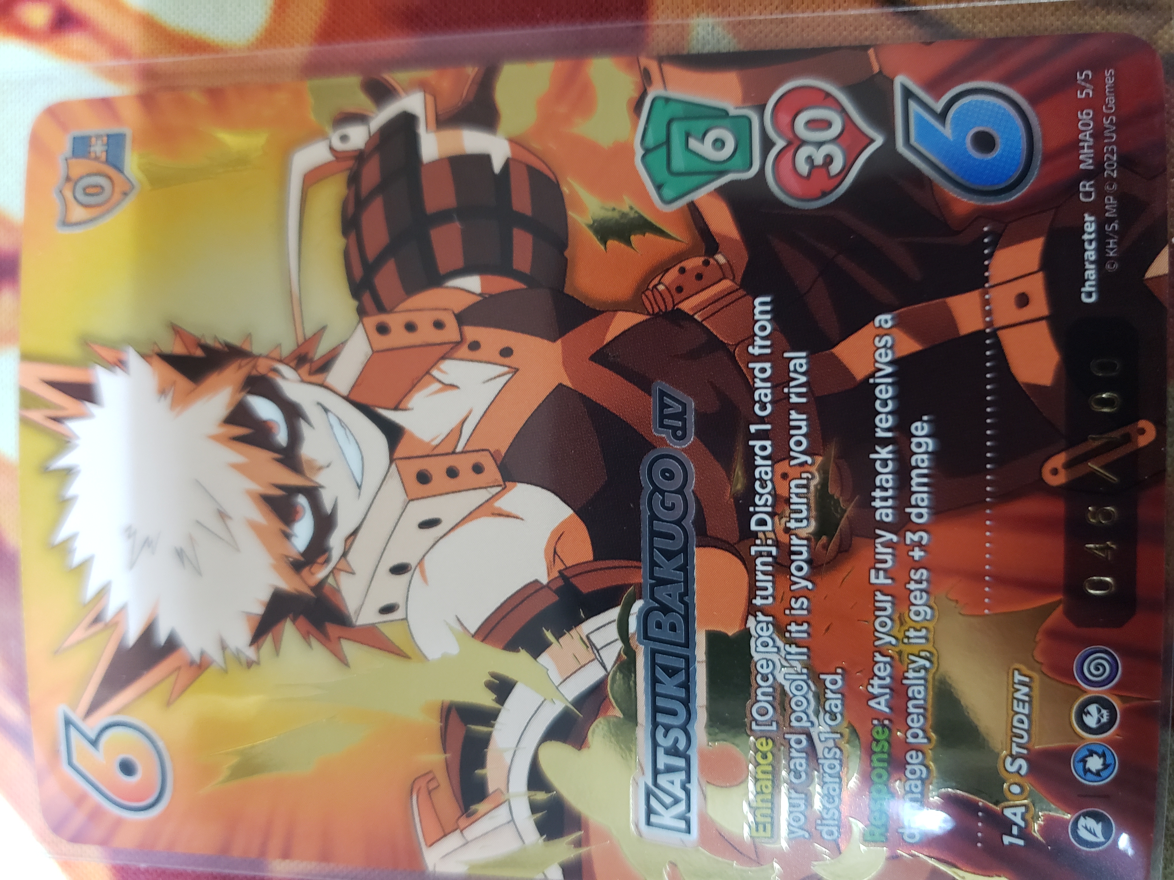 Katsuki Bakugo 046/100 - 1st Edition